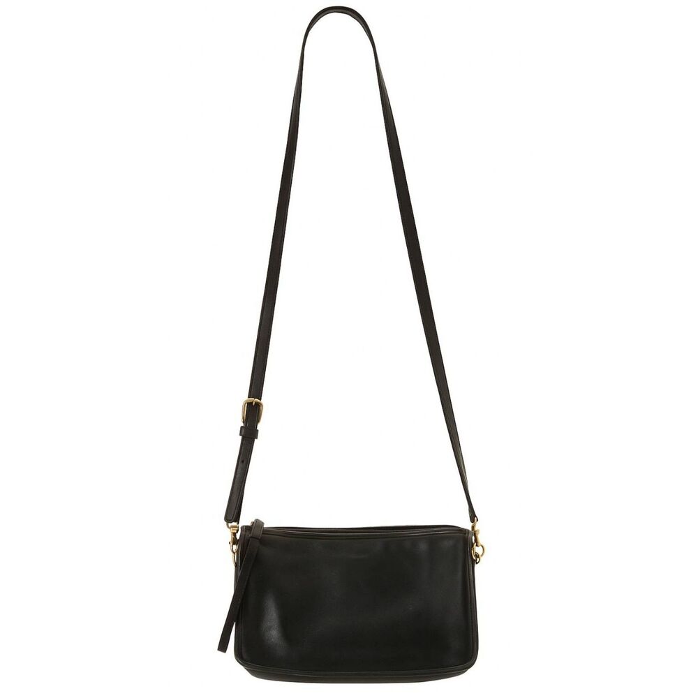 Vintage Coach Black Crossbody Bag